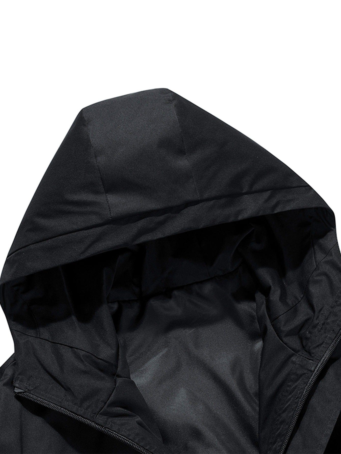 Men's Casual Solid Color Hooded Jacket Christmas Gifts