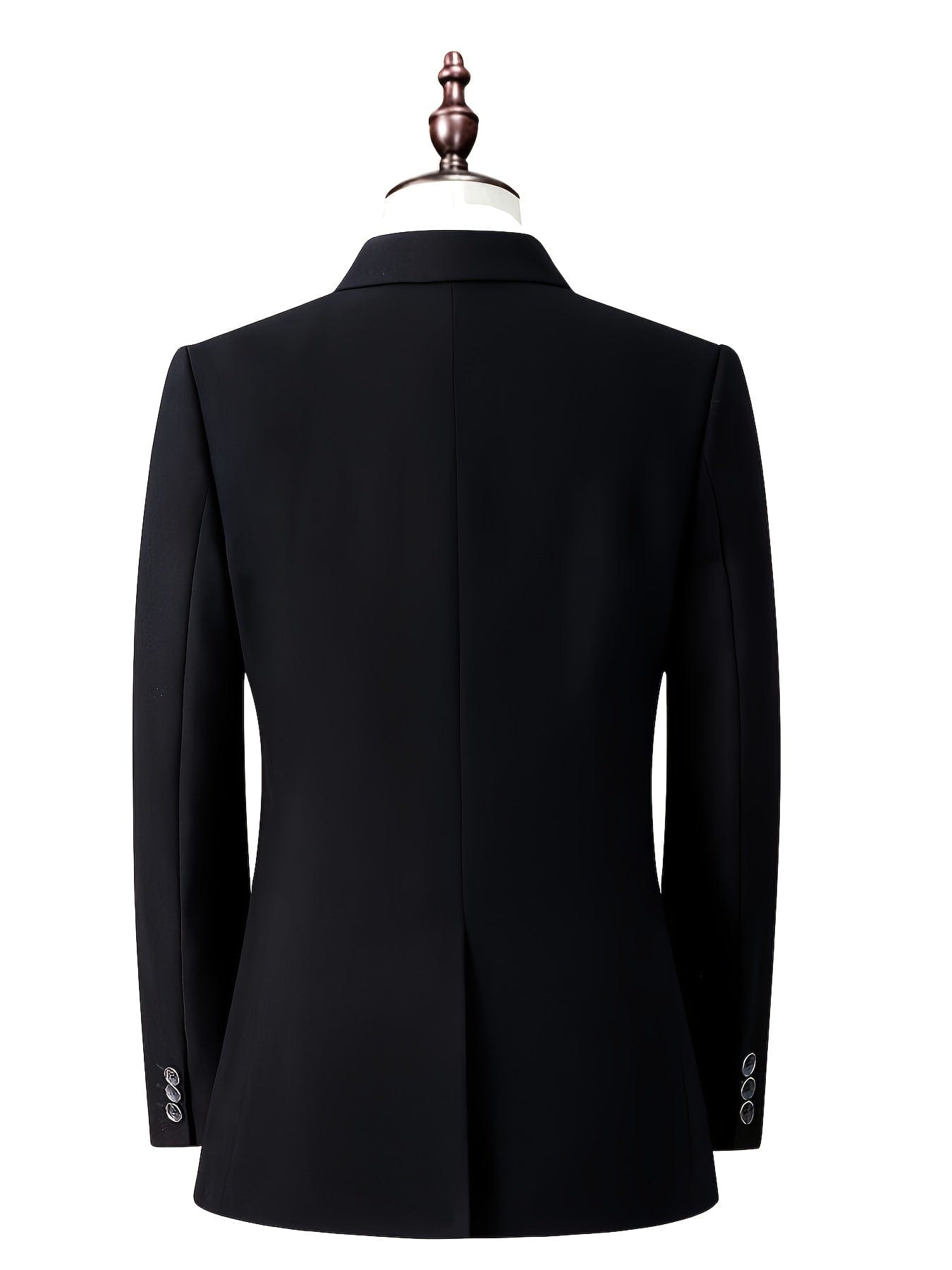 Solid Suits, Men's One Button Slim Fit Business Suit + Dress Pants
