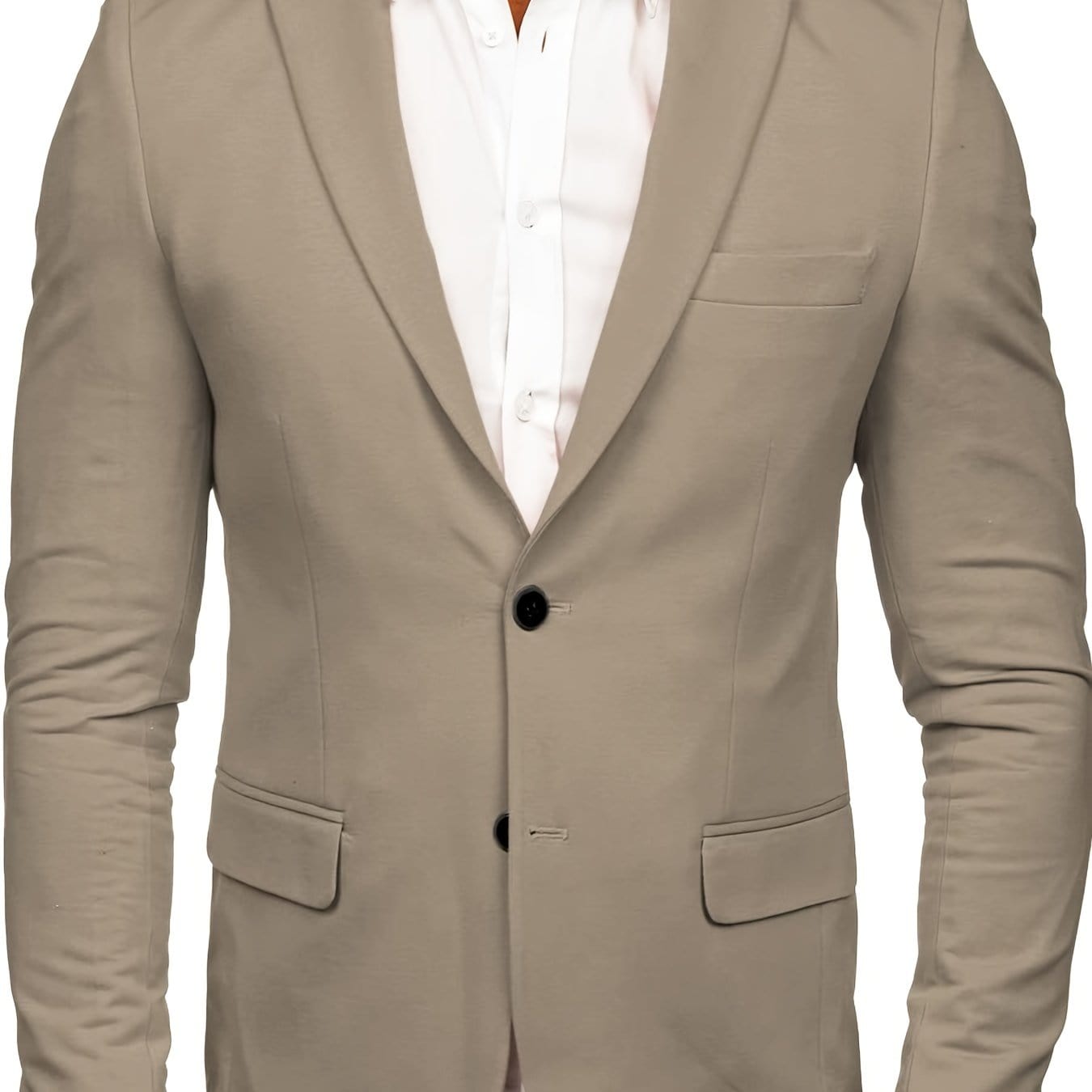 Men's Spring And Autumn Casual Suit Jacket, Single-breasted Business Jacket