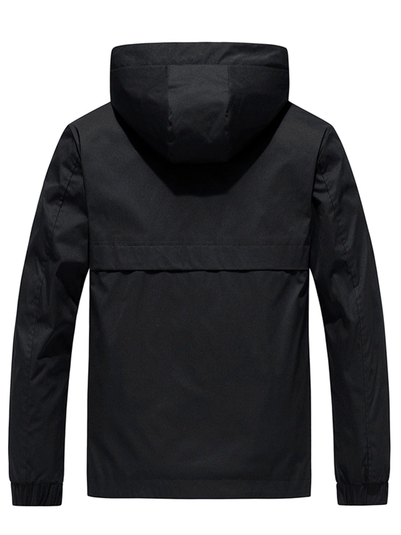 Men's Casual Solid Color Hooded Jacket Christmas Gifts