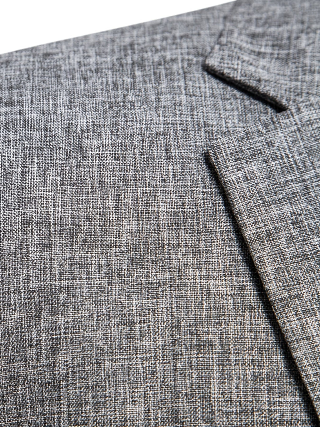 Men's Casual Grey Blazer Suit With One Button