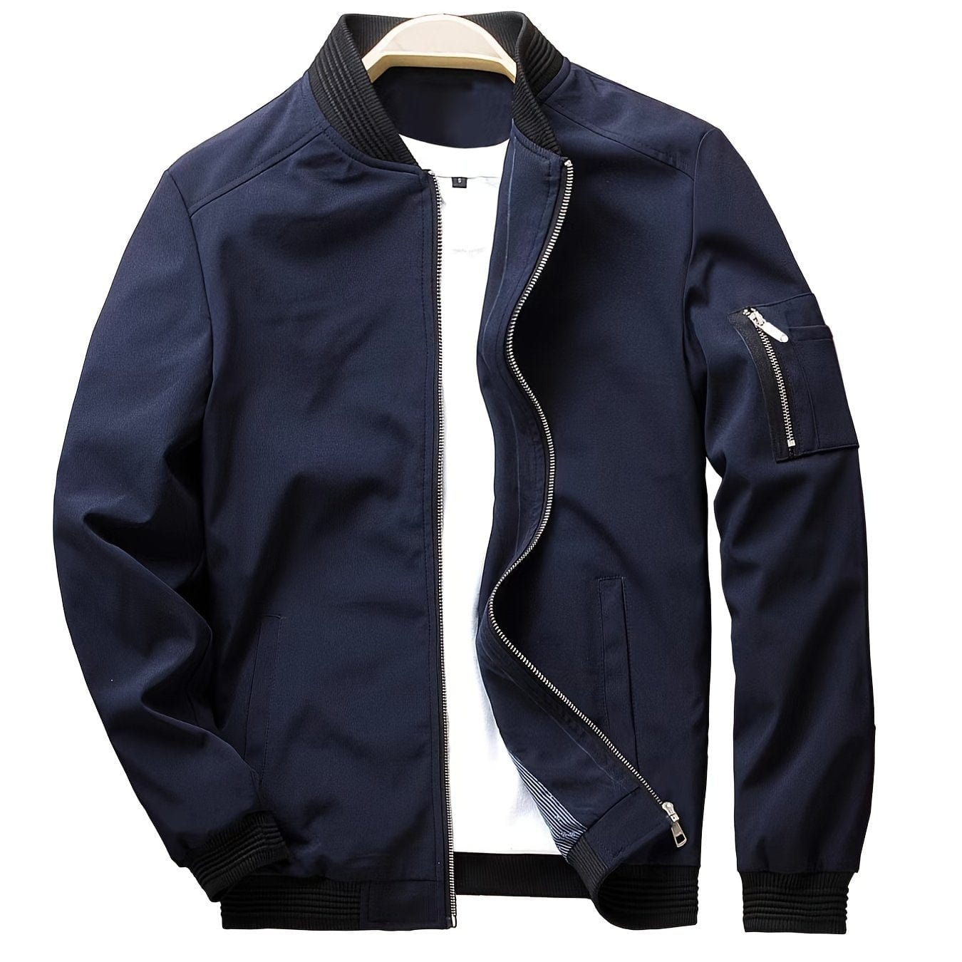 Autumn New Casual Men's Jacket Men's Baseball Jacket Coat