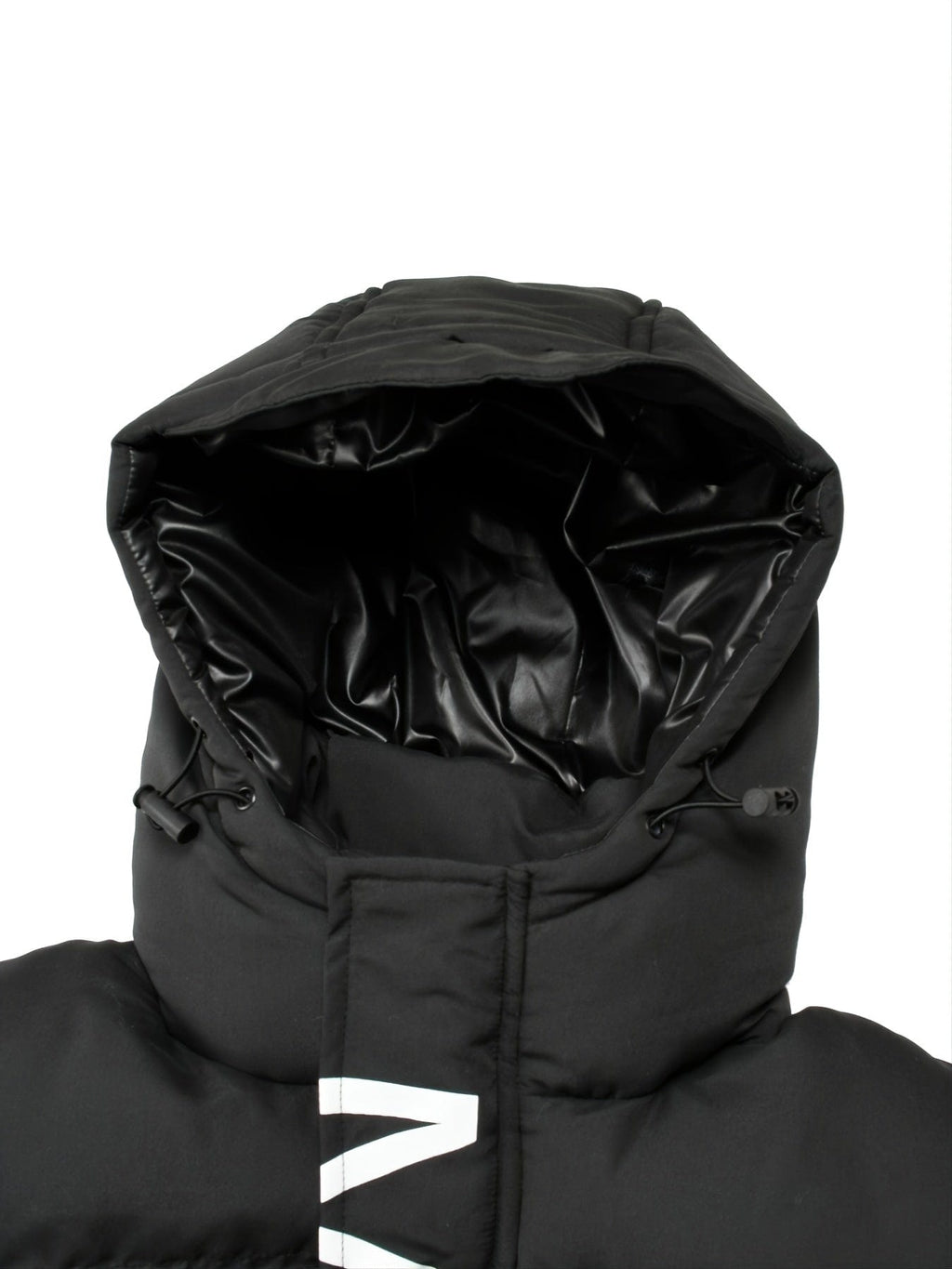 Men's New Cotton Coat Hooded Printed Puffer Winter Coat