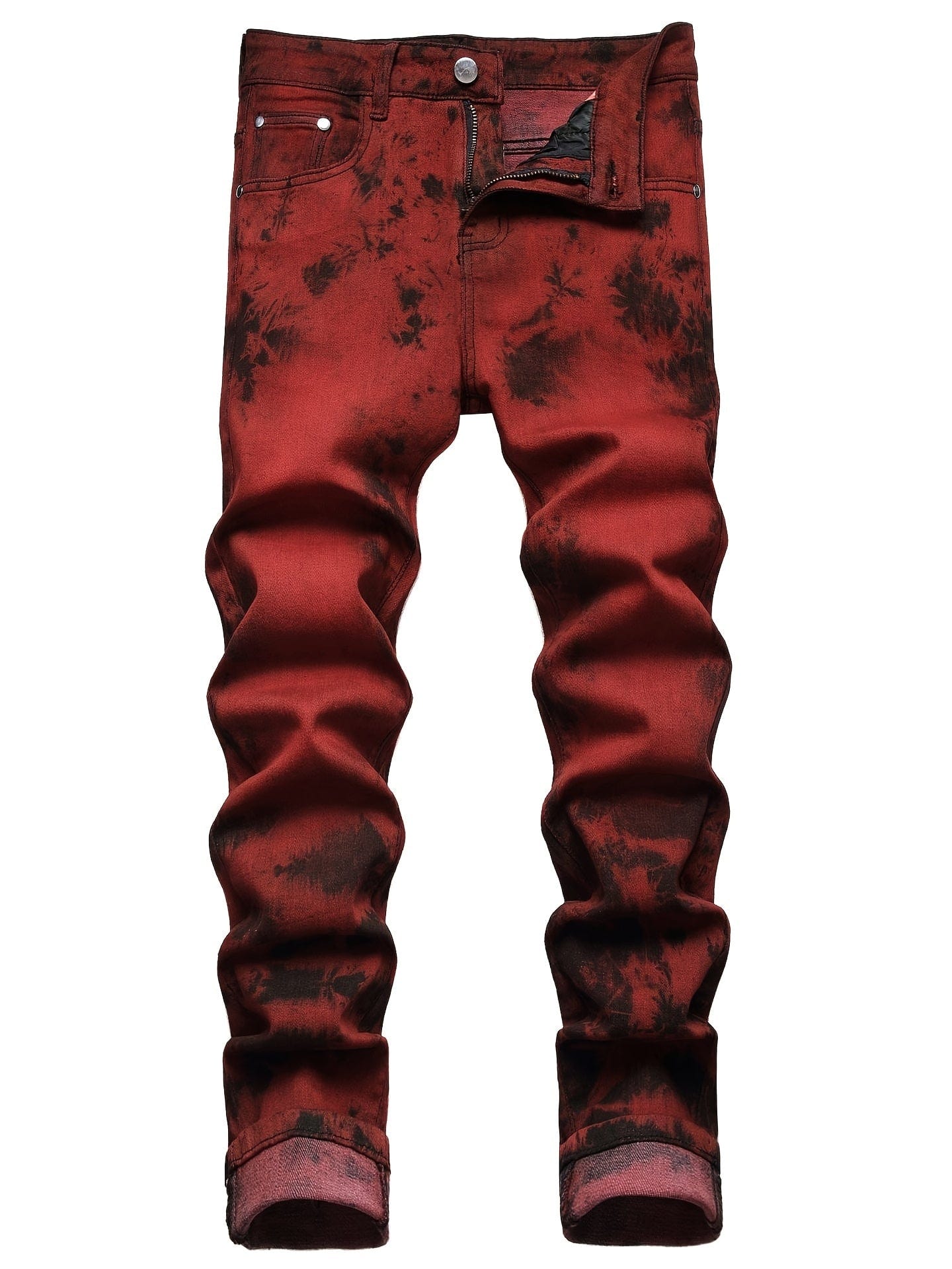 Men's Tie Dyed Street Style Slim Fit Cotton Jeans Best Sellers