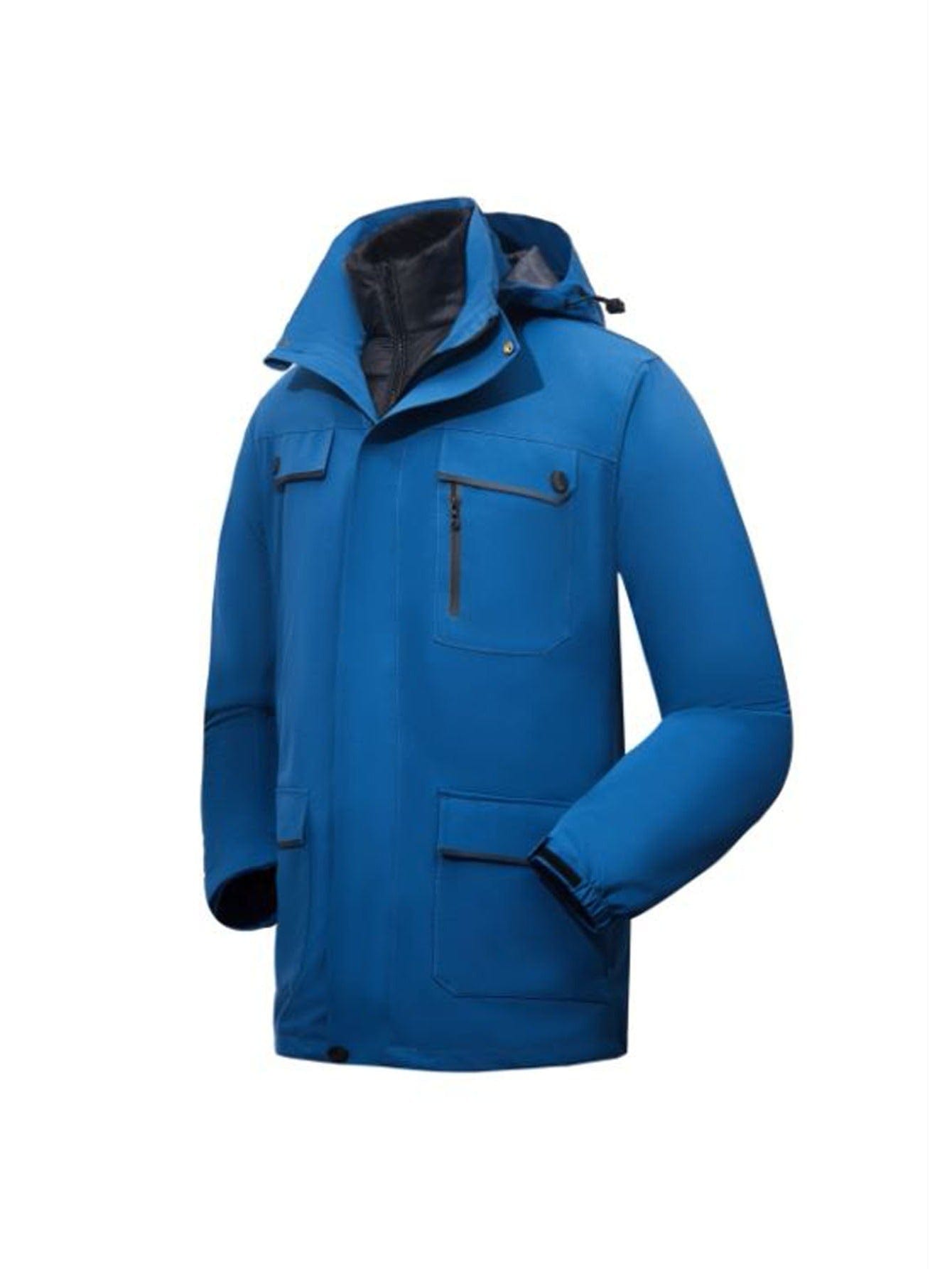 New Men's Hooded Two-piece Jacket Winter Jacket Down Jacket