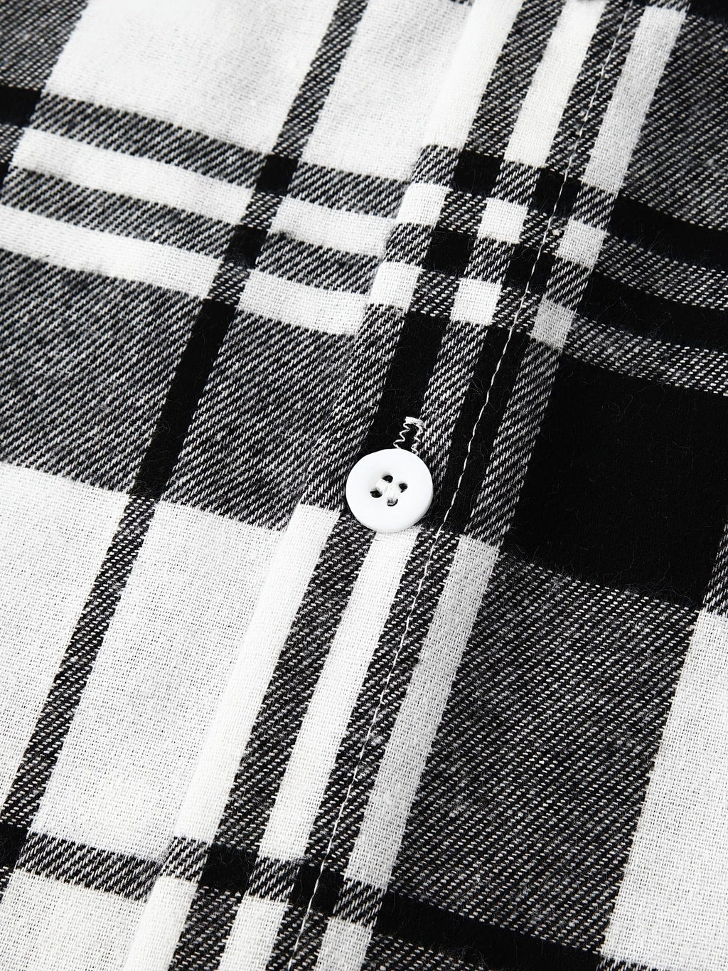 One Size Smaller,  Flannel Loose Shirt For Men Plaid Long Sleeve Casual Button-Down Shirts With Hood Christmas Gifts
