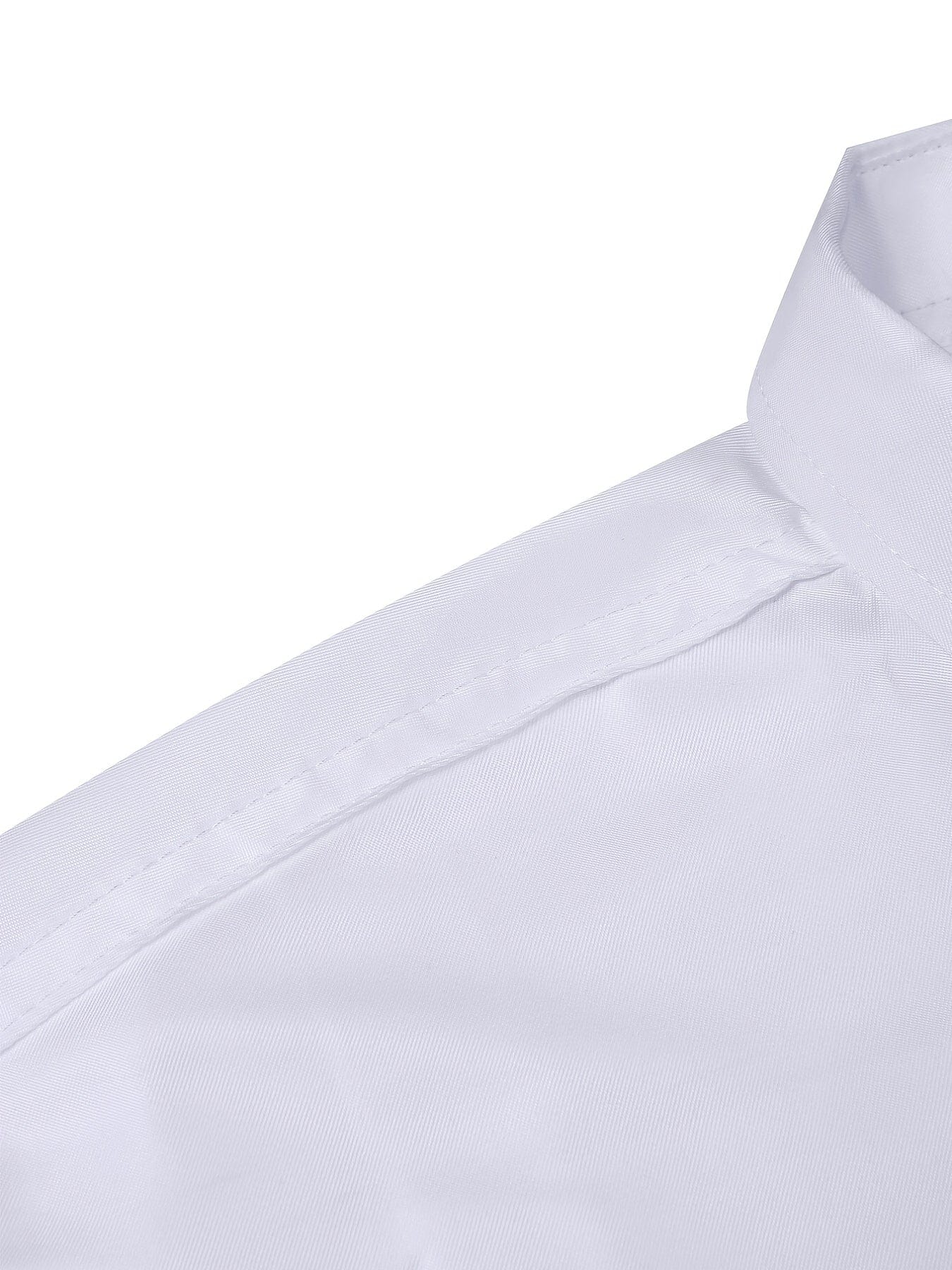 Thin Material, One Size Smaller, Business Button Up Shirt Solid Color Men's Long Sleeve Shirt Christmas Gifts