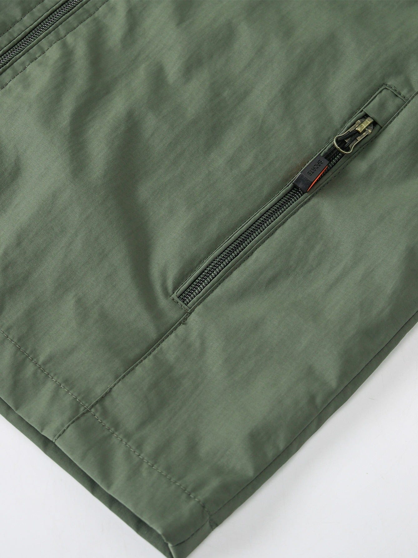 Men's Fall/Winter Casual Lightweight Waterproof Windbreaker Hooded Jacket With Zipped Pockets