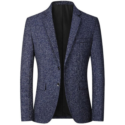 New Blazers Men Brand Jacket Fashion Slim Casual Coats Handsome Masculino Business Jackets Suits Striped Men's Blazers Tops