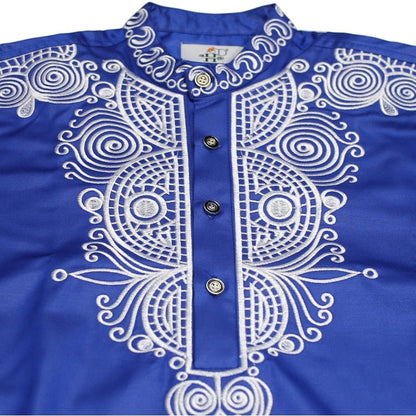 H&amp;D Dashiki Mens Top Pant 2 Pieces Outfit Set African Men Clothes  Riche African Clothing For Men Dashiki Shirt With Trouser