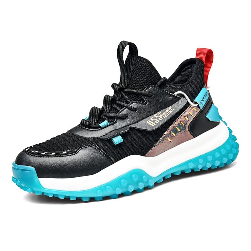 Trendy Men's Running Shoes Breathable Sneakers High Quality No-slip Jogging Shoes Outdoor Hard-wearing Comfortable Sports Shoes