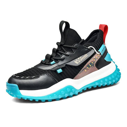 Trendy Men's Running Shoes Breathable Sneakers High Quality No-slip Jogging Shoes Outdoor Hard-wearing Comfortable Sports Shoes