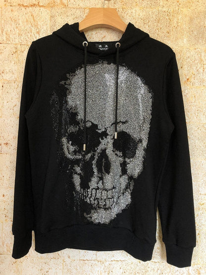 2019 New Mens Brand Designer Hoodies Men Autumn Hoodie Fashion Skull Casual Slim Fit High Quality Streetwear Hoodies DY8892