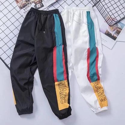 Pantalones Cargo informales para hombre, ropa de calle, Hip Hop, Harem, con cintura elástica, novedad de