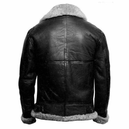 Autumn And Winter Men's Artificial Fur Integrated Long Sleeve Jacket Coat