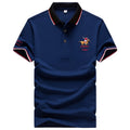 DARPHINKASA Summer New Men Polo Shirt Embroidery Polo Shirt Men Casual Polo Shirt Solid Color Men Short Sleeve