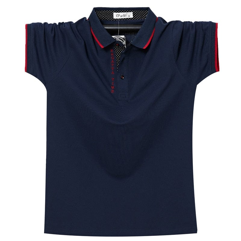 Cămașă polo oversize 6XL pentru bărbați Cămașă polo pentru bărbați de vară 2022, cu formă regulată, respirabilă, pentru bărbați, ocazional, grăși, polo de designer