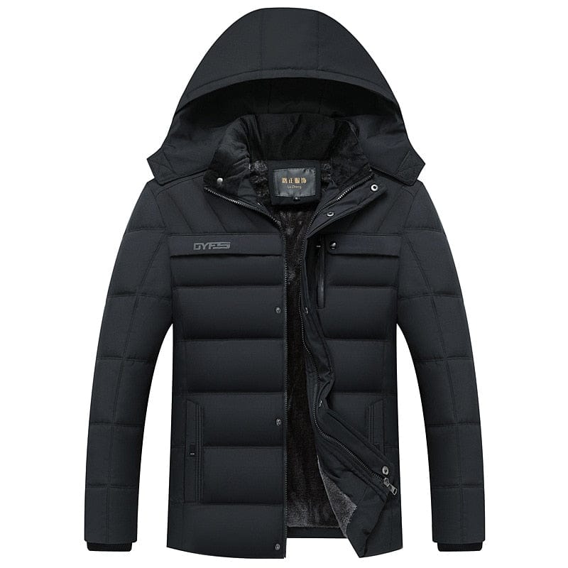 Parka Men Coats  Winter Jacket Men Thicken Hooded Waterproof Outwear Warm Coat Fathers' Clothing Casual Men's Overcoat
