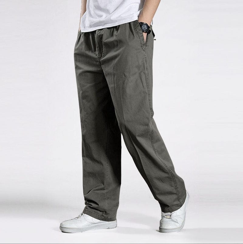 Pantaloni casual de marcă pantaloni cargo pentru bărbați pantaloni largi din bumbac pantaloni bărbați salopete cu mai multe buzunare Joggeri drepti Homme 6XL