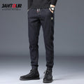 Spring Summer Men's Jeans Cotton Denim Hip Hop Slack Bottom Joggers Streetwear Skinny Blue Pants Hombre Harem Trousers Men M-4XL