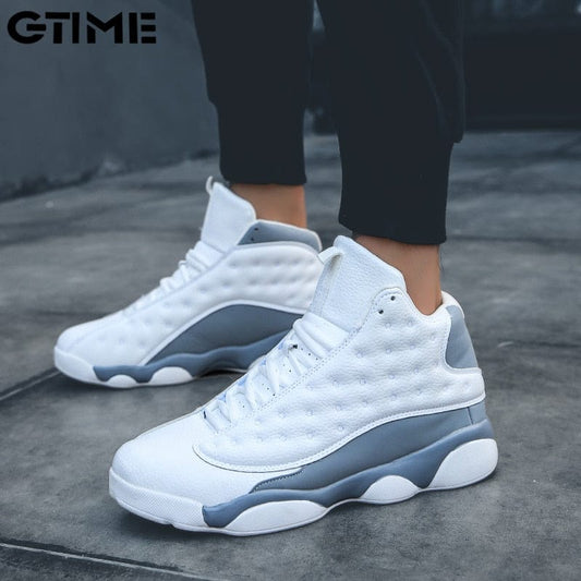 Winter High Top Sneakers Men Fashion Trending Casual Shoes Men Outdoor Lightweight Basketball Sneakers Breathable #LAHXZ-127