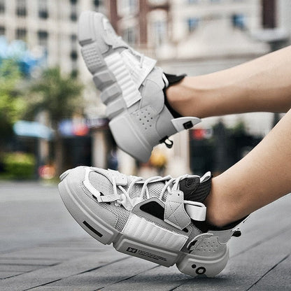 Xiaomi Youpin Men Sneakers Women Casual Shoes Fashion Thick Bottom Lightweight Flats Soft Breathable Brand Running Shoes Couples