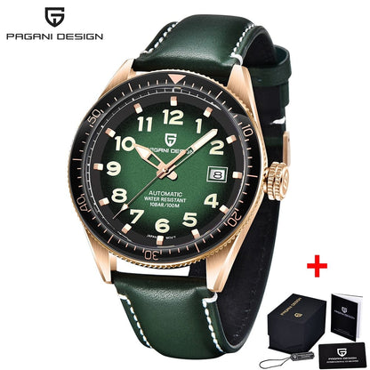 PAGANI DESIGN  Fashion New Men Watch Brand Luxury Waterproof Watch Sports Business Watch Men Stainless Steel Automatic Watch