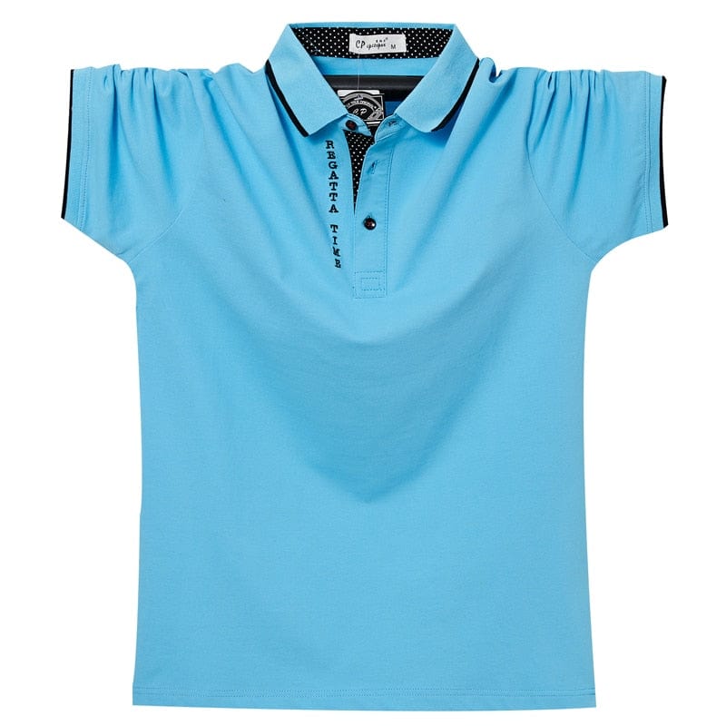 Cămașă polo oversize 6XL pentru bărbați Cămașă polo pentru bărbați de vară 2022, cu formă regulată, respirabilă, pentru bărbați, ocazional, grăși, polo de designer