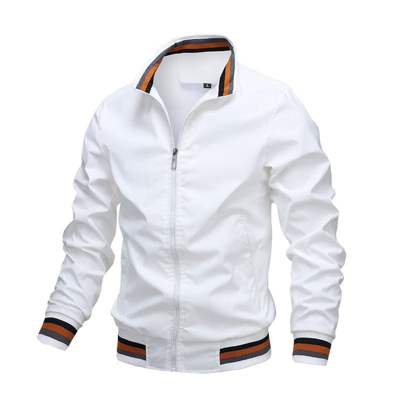 Men Fashion Jacket Men New Casual Windbreaker Bomber Jacket Coats Men  Spring Autumn Outdoor Waterproof Slim Jackets Mens