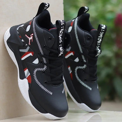 Basketball Shoes for Men Cushioning Basketball Sneakers Men's High-top Outdoor Sport Sneakers Breathable Athletic Shoes