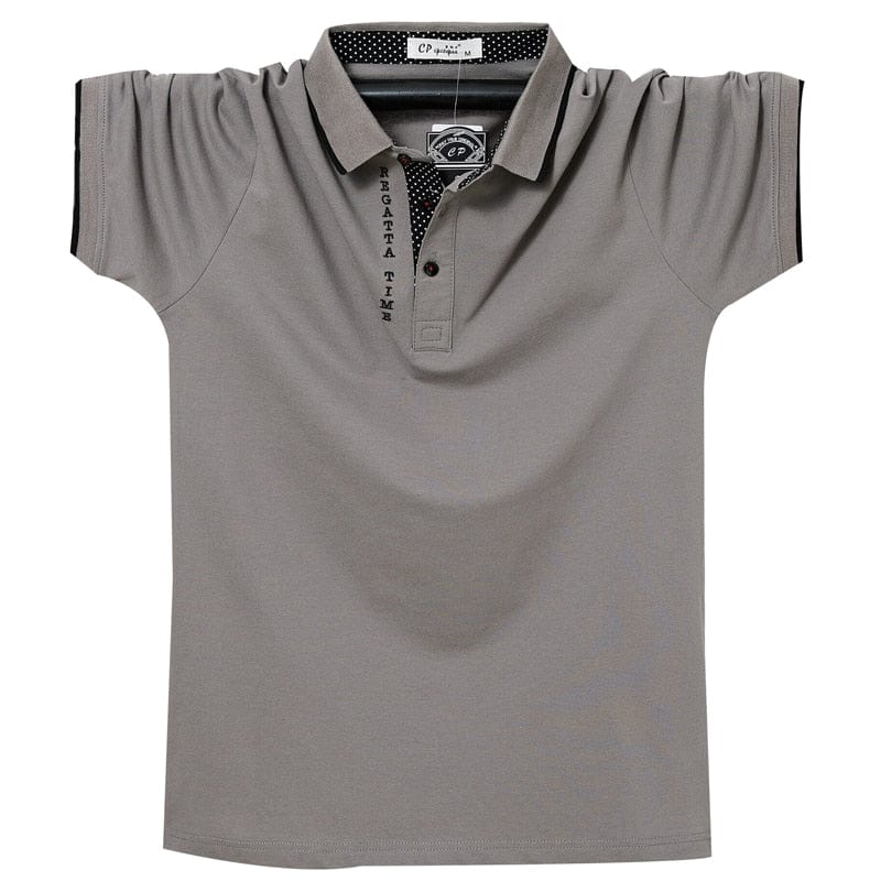 Oversize 6XL Mens Polo Shirt  Summer Men's Regular-fit Breathable Golf Polo Shirt Casual Fat  Men Clothing Designer Polo