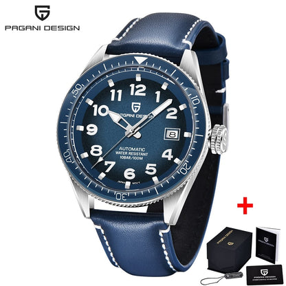 PAGANI DESIGN  Fashion New Men Watch Brand Luxury Waterproof Watch Sports Business Watch Men Stainless Steel Automatic Watch