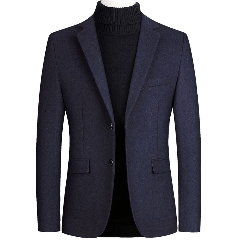 BOLUBAO Men Suit Brand New Men&#39;s Blazer Luxury Wool Thick Men Classic Business Suits Jacket Male Luxurious Slim Blazers