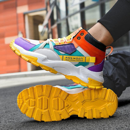 Men Running Shoes Outdoor Sports Sneakers Men  Trend Outdoor Running Cultural Walking Athletic Shoes Male Sneakers Men Shoes