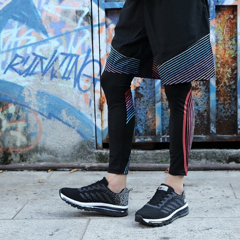 SENTA Cushioning Outdoor Running Shoes for Men Non-slip Sport Male Shoes Professional Athletic Training Sneakers Men's Air Shoes