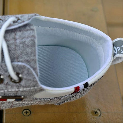 Fashion shoes running shoes men's casual shoes  spring hot sale breathable sweat-absorbent casual canvas men's driving shoes