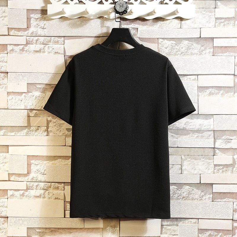 Short Sleeve T Shirt Men 2022 Summer High Quality Tshirt Top Tees Classic Brand Fashion Clothes Plus Size M-5XL O NECK