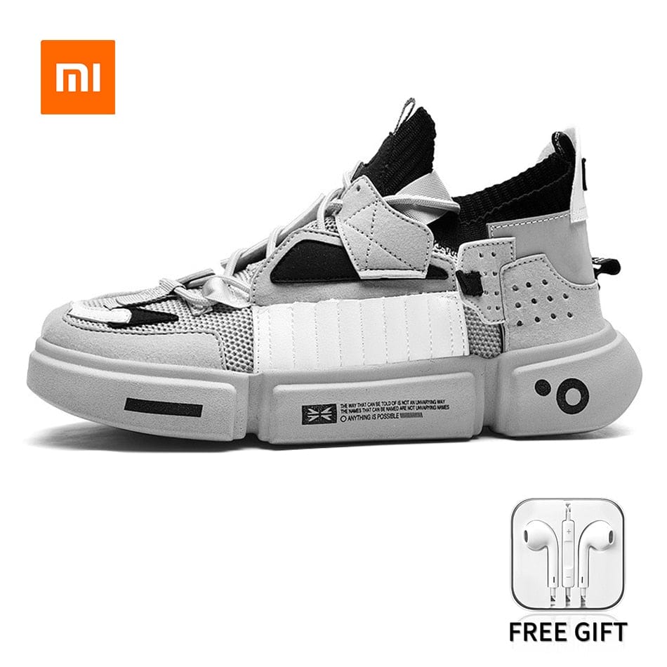 Xiaomi Youpin Men Sneakers Women Casual Shoes Fashion Thick Bottom Lightweight Flats Soft Breathable Brand Running Shoes Couples