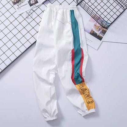 Pantalones Cargo informales para hombre, ropa de calle, Hip Hop, Harem, con cintura elástica, novedad de
