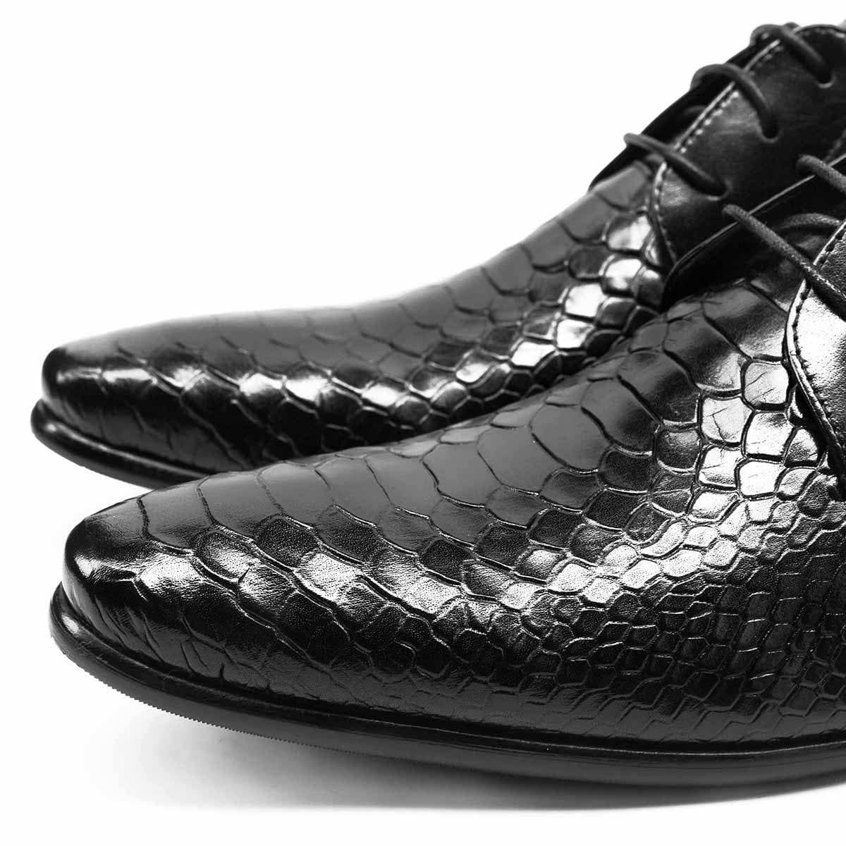 Hanmce Mens Dress Shoes 2 Color Luxury Handmade Professional Formal Derby Shoes For Men