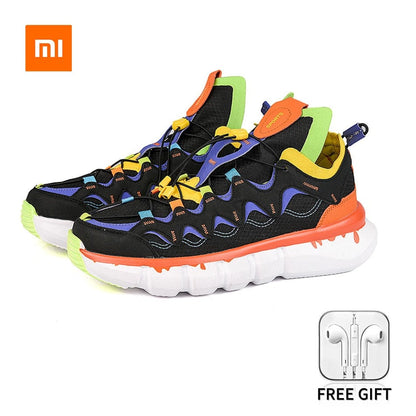 Xiaomi Youpin Men Sneakers Women Casual Shoes Fashion Thick Bottom Lightweight Flats Soft Breathable Brand Running Shoes Couples