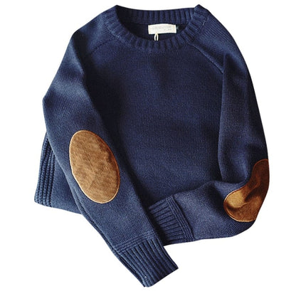 Men Pullover Sweater Autumn New Fashion Casual Loose Thick O-Neck Wool Knitted Oversize Harajuku Streetwear Knitwear M-5XL