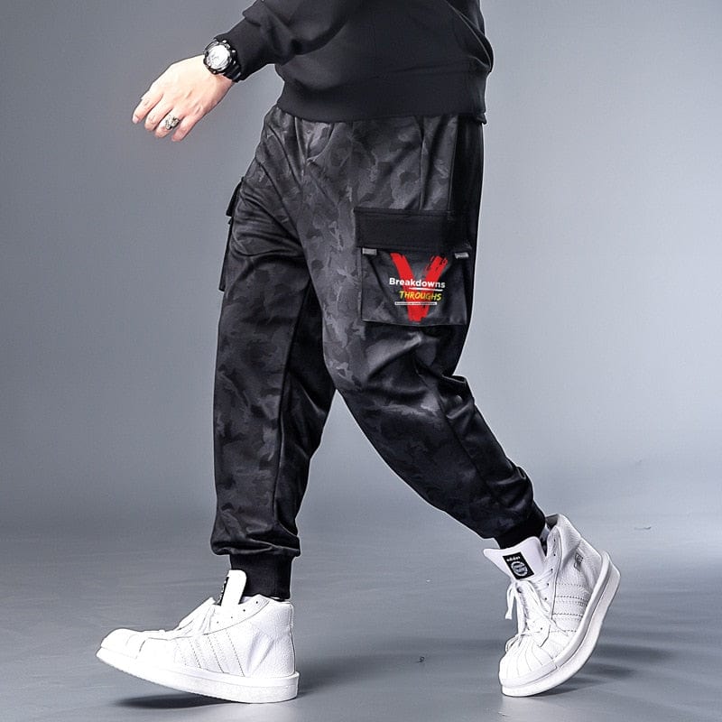 Plus 7XL 6XL XXXXXL Men Hip Hop Black Cargo Pants joggers Sweatpants Overalls Men Streetwear Harem Pants Women Fashions Trousers