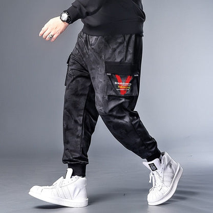 Plus 7XL 6XL XXXXXL Men Hip Hop Black Cargo Pants joggers Sweatpants Overalls Men Streetwear Harem Pants Women Fashions Trousers