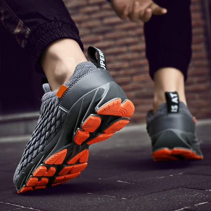 New Mesh Blade Shoes Men Sneakers Running Mens Shoes Casual Sports Zapatillas Zapatos De Hombre Masculino Adulto Plus Size