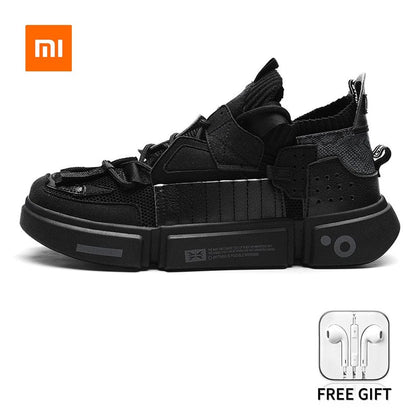 Xiaomi Youpin Men Sneakers Women Casual Shoes Fashion Thick Bottom Lightweight Flats Soft Breathable Brand Running Shoes Couples