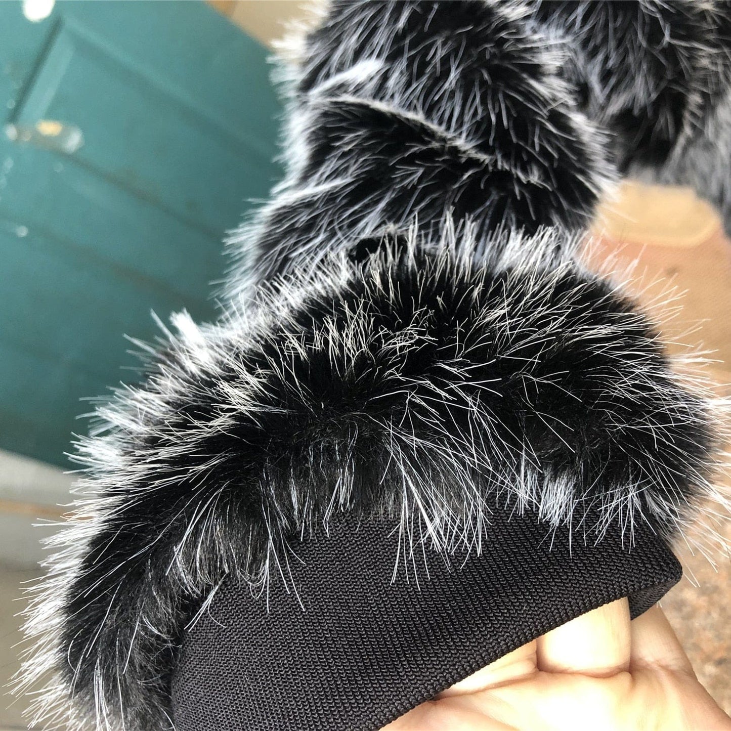 Luxury Winter Warm Jackets Men Warm Furry Coats Faux Fox Fur Outwear for Men Winter New Outwear Jackets Black Fur Coat