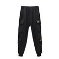 Ribbons Men Jogger Sweatpants Men's Cargo Pants Streetwear Hip Hop Casual Black Harem Pants Male Harajuku Fashion Trousers