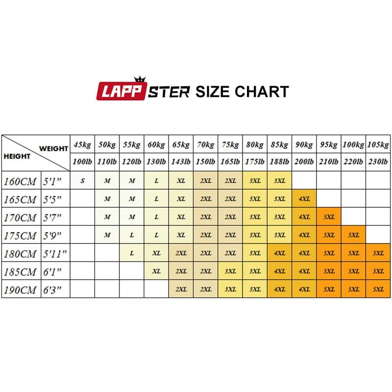 LAPPSTER Men Graphic Letter T Shirt Long Sleeve 2022 Autumn Mens Harajuku Streetwear Kpop Tshirts Colorful Tops Tees Plus Size