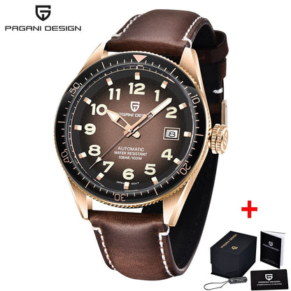 PAGANI DESIGN  Fashion New Men Watch Brand Luxury Waterproof Watch Sports Business Watch Men Stainless Steel Automatic Watch